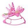 Cadeira De Balanço Musical E Vibratória Color Baby 18kg Rosa New Rocker - 3