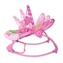 Ver imagem 3 de Cadeira de Balanço Musical e Vibratória Color Baby 18kg Rosa New Rocker
