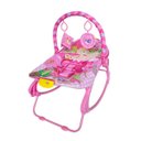 Ver imagem 2 de Cadeira de Balanço Musical e Vibratória Color Baby 18kg Rosa New Rocker