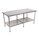 Ver imagem 1 de Mesa Aço Inox 430 1,90x0,90 Multiuso - Imeca