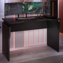 Ver imagem 2 de Mesa Gamer com Regulagem de Altura 120x60 cm Preto Artany