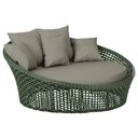 Ver imagem 1 de Chaise Hungria Pintura Fendi Corda Náutica E8 Trama Original Verde