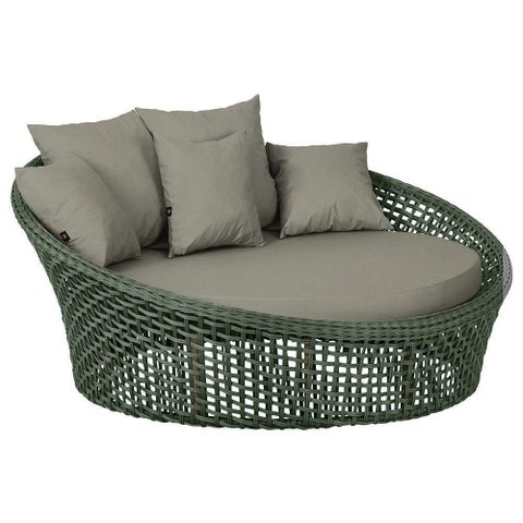 Chaise Hungria Pintura Fendi Corda Náutica E8 Trama Original Verde