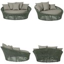 Ver imagem 5 de Chaise Hungria Pintura Fendi Corda Náutica E8 Trama Original Verde