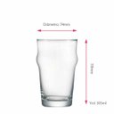 Ver imagem 3 de Jogo de Copos de Cerveja Nonic P Vidro 305ml 12 Pcs