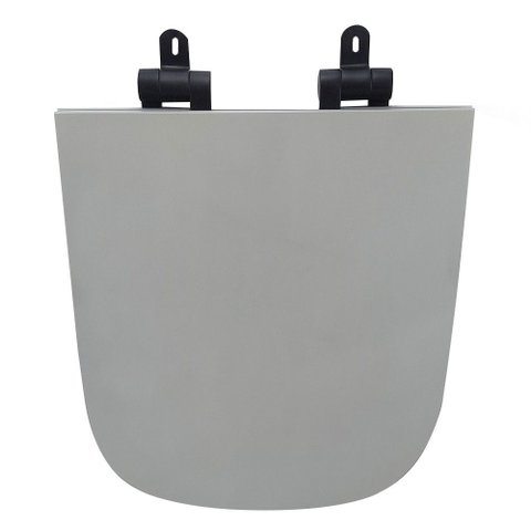 Assento Sanitário Poliéster para Louça Unic (deca) Slow Close Black Matte (reb. Oculto) Cinza Fosco