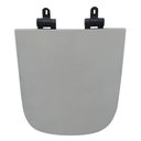Ver imagem 1 de Assento Sanitário Poliéster para Louça Unic (deca) Slow Close Black Matte (reb. Oculto) Cinza Fosco