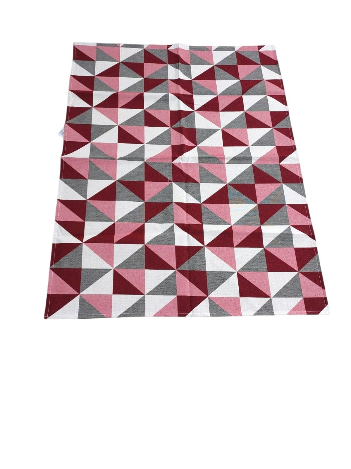 TAPETE JACQUARD ANTEDERRAPANTE 1,00X1,40 - LADRILHO VERMELHO - 1