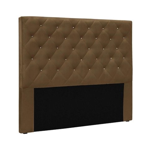 Cabeceira Cama Box Casal Queen Dora 160cm Estofada Suede Caramelo Loja Sheep