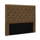 Ver imagem 1 de Cabeceira Cama Box Casal Queen Dora 160cm Estofada Suede Caramelo Loja Sheep