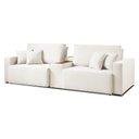 Ver imagem 6 de Sofá 3 Lugares Reclinável 172cm Modulado Console Usb Benedict Boucle K01 - D'rossi