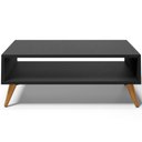 Ver imagem 4 de Kit Aparador com Mesa de Centro Mônaco Pés Palito L03 Preto - Lyam Decor Mônaco & Cannes