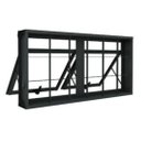 Ver imagem 1 de Vitro Maxim-ar 100x60 Req. 7cm Horizontal Quadriculada