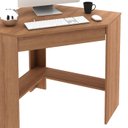 Ver imagem 5 de Escrivaninha Mesa Escritorio de Canto 76,5 Cm Me4169 Amendoa Tecno Mobili