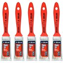 Ver imagem 1 de Pincel Trincha Média 25mm para Pintura Multiuso Profissional | Atlas | Kit 05 Un