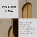 Ver imagem 7 de Conjunto Guarda-Roupa Casal 6 Portas 6 Gavetas Cômoda 8 Gavetas Tampo MDF Lizz Bege/Fendi/Hanover