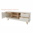 Ver imagem 5 de Rack para TV Até 60 Polegadas Nature com 2 Gavetas e uma 1 Porta Babus
