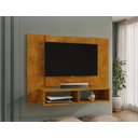 Ver imagem 1 de Painel para Tv Navi Bechara Painel Suspenso Aéreo até 42 Polegadas Prateleira Nichos Porta Objetos