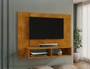 Ver imagem 1 de Painel para Tv Navi Bechara Painel Suspenso Aéreo até 42 Polegadas Prateleira Nichos Porta Objetos