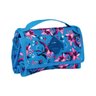 Lancheira Dobravel E Gel Sestini Fit Floral Azul - 2