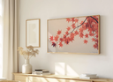Ver imagem 1 de Quadro Decorativo N°136 115x70cm - Panorâmico Botânico - Folhas de Outonos - Rollflex