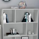 Ver imagem 3 de Estante para Escritorio Gamer B25 Branco Novam Branco