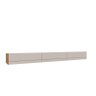 Nicho Arezzo 2200 com 3 Gavetas Cedro/off White - Casa D - 1