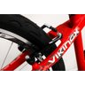 Bicicleta VikingX Wheeling Tuff 28 13" Aro 26 Garfo Rígido Single Speed Vermelha, Cor: VERMELHO, - 4