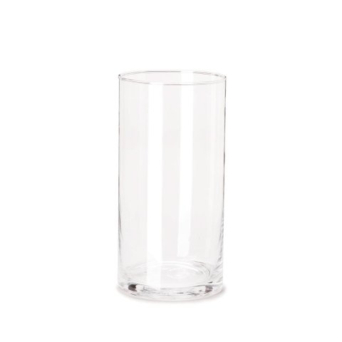 Vaso Cilíndrico Transparente 24x12 cm Pop Home MT