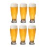 Conjunto 6 Copos Tulipa Chopp Cerveja Vidro Bar 325ml - 1