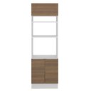 Ver imagem 3 de Torre Quente Stella 3 Portas Branco/rustic Madesa