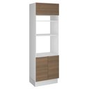 Ver imagem 1 de Torre Quente Stella 3 Portas Branco/rustic Madesa