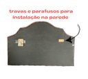 Ver imagem 5 de Cabeceira de Cama Box Solteiro Línea Corino Lilás com Tachas
