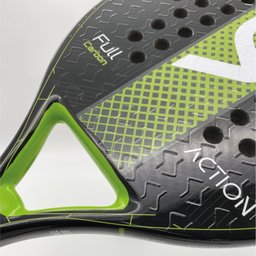 Raquete de Beach Tennis Action Full Carbon Verde Vg Plus - 5