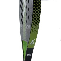 Raquete de Beach Tennis Action Full Carbon Verde Vg Plus - 3