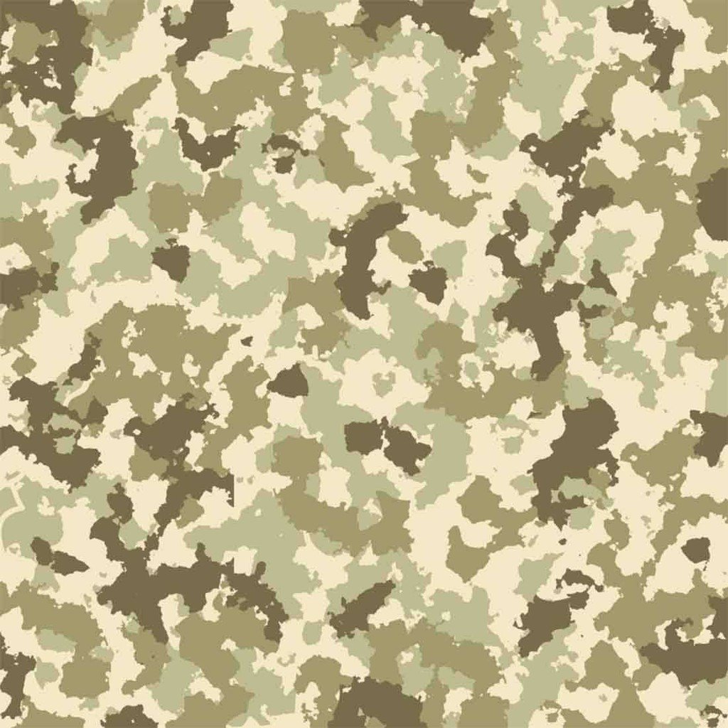 Papel de Parede Adesivo Rolo 0,58x3,00M Camuflado 129318176