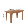 Conjunto de Mesa Tais com 4 Cadeiras Star em Mdf Tuboarte - 3