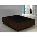 Ver imagem 3 de Base Box Viúva Santo Box Suede Marrom 40x128x188