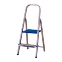 Ver imagem 1 de Escada Doméstica Alumínio 2 Degraus Dobrável 120kg Alumasa