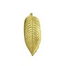 Bandeja Decorativa De Madeira Folha Dourado 44cm - 1