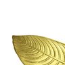 Bandeja Decorativa De Madeira Folha Dourado 44cm - 2