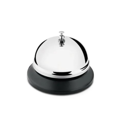Campainha de Mesa Sino Sineta Recepção Restaurante Balcão - Frg4066