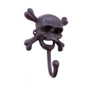 Ver imagem 1 de CABIDEIRO EM METAL COM 1 GANCHO CAVEIRA 13,3CM X 7CM X 16,2C