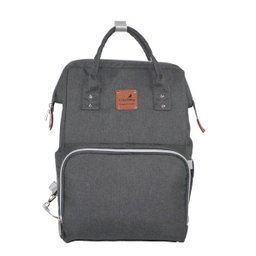 Mochila de Maternidade Cinza Escuro Color Baby - 2