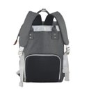 Ver imagem 3 de Mochila de Maternidade Cinza Escuro Color Baby