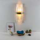 Ver imagem 3 de Arandela Karin Jy-02-Mg Ouro Starlux + 2x LED G9 Branco Frio St2392