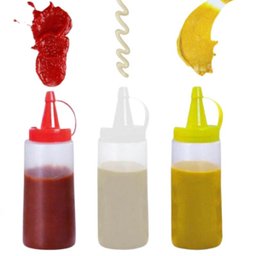 Kit 3 Bisnagas Plásticas para Molhos 250ml Plasvale Maionese Ketchup Mostarda - 9