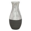 Ver imagem 1 de VASO DE CERAMICA MARMORIZADA 14,3CM X 14,3CM X 30,3CM