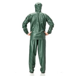 Conjunto PVC Pescador Jaqueta e Calça Impermeável - Gigante - 2980 - Verde - 2