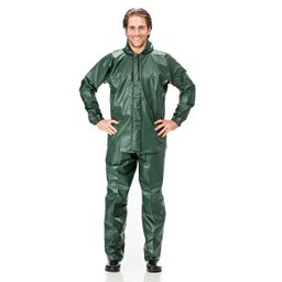 Conjunto PVC Pescador Jaqueta e Calça Impermeável - Gigante - 2980 - Verde - 1